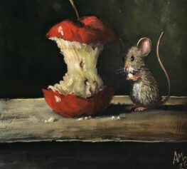 An Apple a Day — ORIGINAL Oil Painting by Anthony Marn
