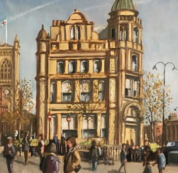 Oldham-Town-Centre artist Tony Marn