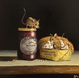 Damson jam artist Anthony Marn